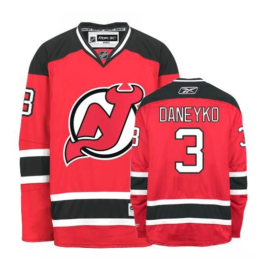 Ken Daneyko New Reebok Jersey Devils Authentic Home Reebok Jersey - Red