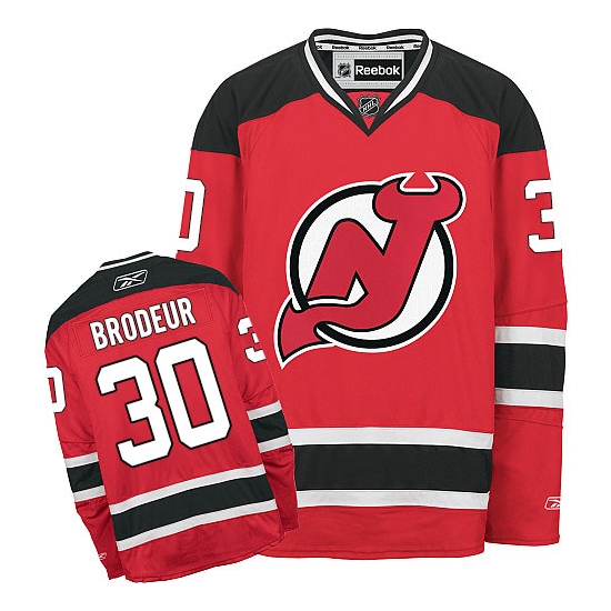 Martin Brodeur New Reebok Jersey Devils Youth Authentic Home Reebok Jersey - Red