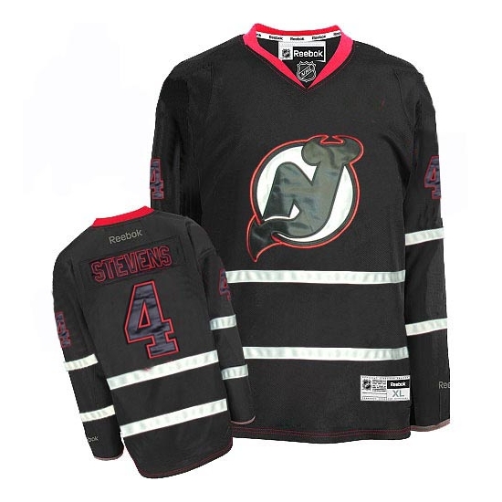Scott Stevens New Reebok Jersey Devils Authentic Reebok Jersey - Black Ice