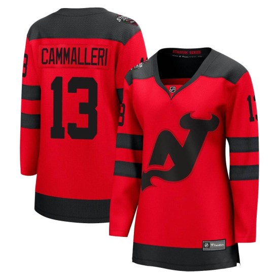 Mike Cammalleri New Jersey Devils Women's Breakaway 2024 Stadium Series Fanatics Branded Jersey - Red