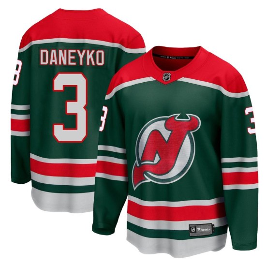 Ken Daneyko New Jersey Devils Youth Breakaway 2020/21 Special Edition Fanatics Branded Jersey - Green