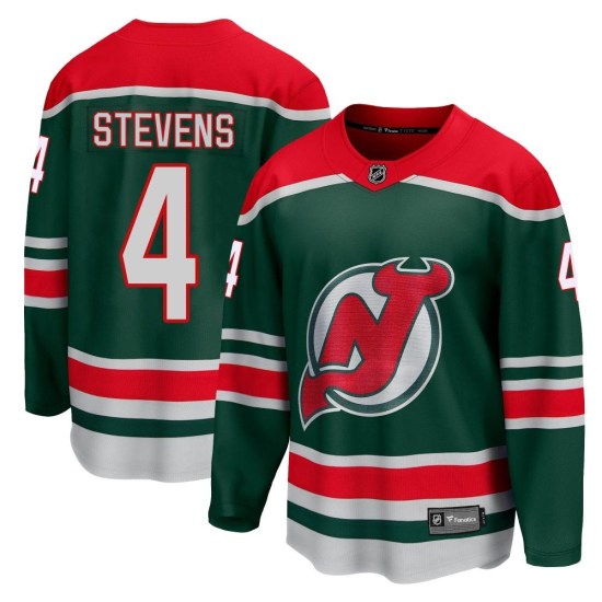 Scott Stevens New Jersey Devils Youth Breakaway 2020/21 Special Edition Fanatics Branded Jersey - Green