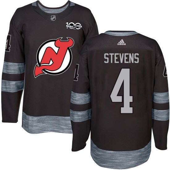 Scott Stevens New Jersey Devils Authentic 1917-2017 100th Anniversary Jersey - Black