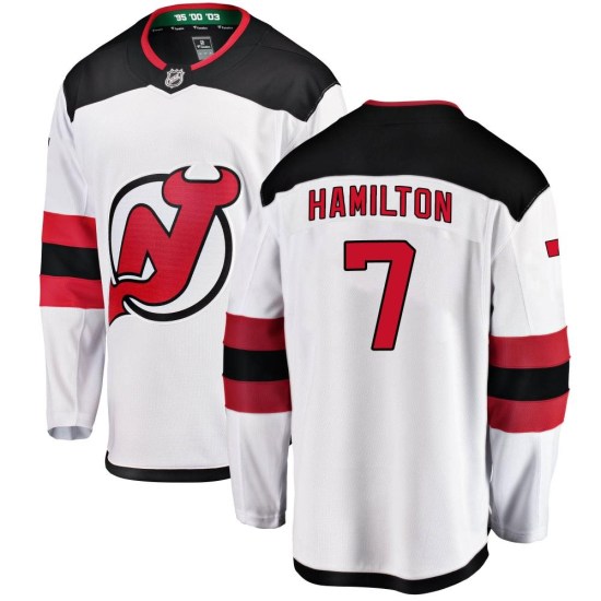 Dougie Hamilton New Jersey Devils Breakaway Away Fanatics Branded Jersey - White