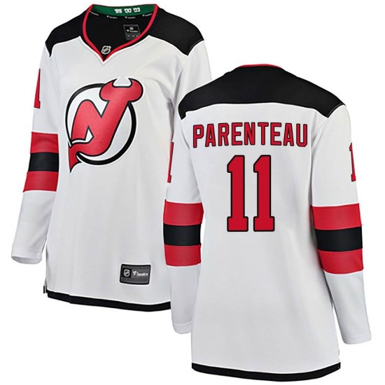 P. A. Parenteau New Jersey Devils Women's Breakaway Away Fanatics Branded Jersey - White