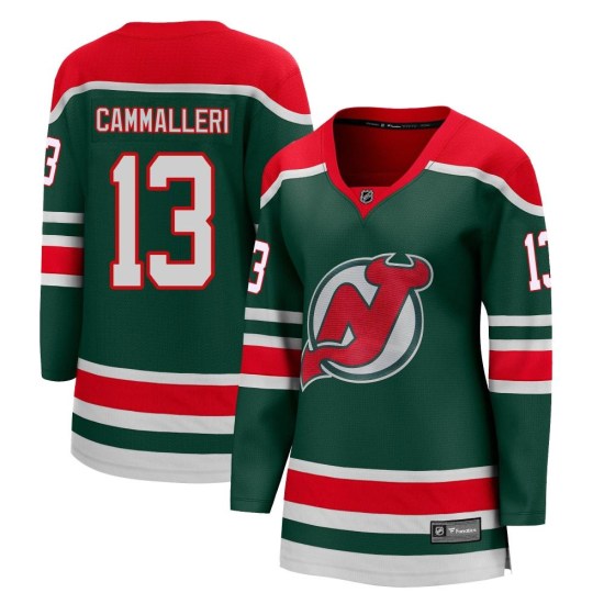 Mike Cammalleri New Jersey Devils Women's Breakaway 2020/21 Special Edition Fanatics Branded Jersey - Green