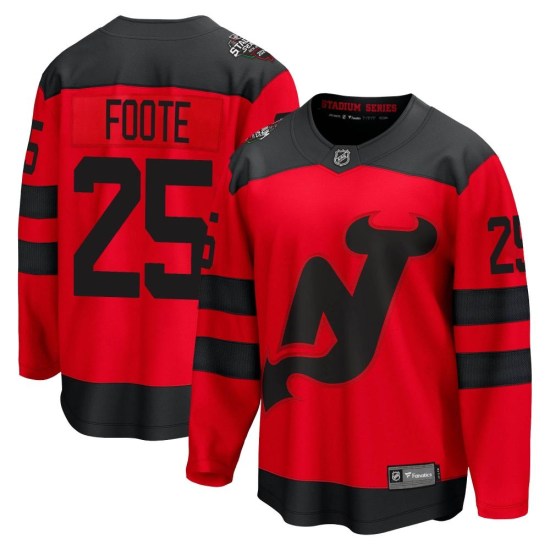 Nolan Foote New Jersey Devils Breakaway 2024 Stadium Series Fanatics Branded Jersey - Red