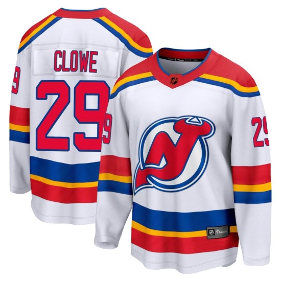 Ryane Clowe New Jersey Devils Youth Breakaway Special Edition 2.0 Fanatics Branded Jersey - White