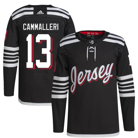 Mike Cammalleri New Jersey Devils Authentic 2021/22 Alternate Primegreen Pro Player Adidas Jersey - Black