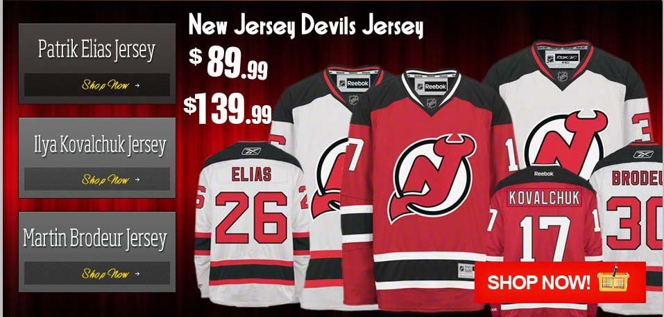 Jersey Devils Hockey Jerseys \u0026 Apparel 